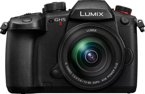 Panasonic GH5M2 MILC/tükör nélküli fényképezőgép váz + 12-60mm F3.5-5.6 objektív kit