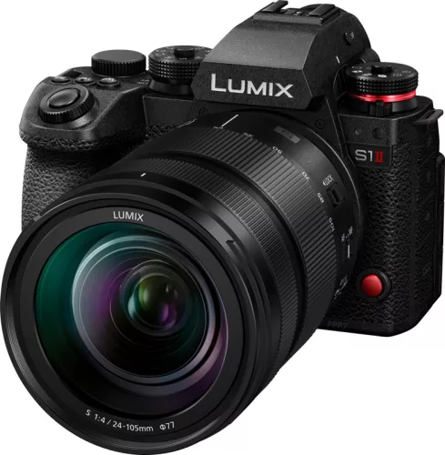 Panasonic Lumix S1II váz + 24-105mm F4 objektív kit - fekete
