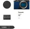 Panasonic Lumix S9 MILC/tükör nélküli fényképezőgép váz (éjfekete kék)