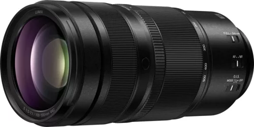 Panasonic Lumix S 100-500mm F/5-7.1 O.I.S. telezoom objektív L-bajonett - fekete