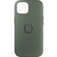 Peak Design Everyday iPhone 15 Okostelefon Tok - Zöld