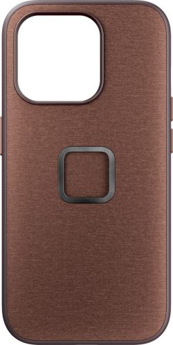 Peak Design Everyday Fabric iPhone 15 Pro Okostelefon Tok - Barna