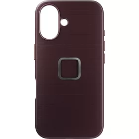   Peak Design Everyday Fabric iPhone 16 Standard Okostelefon Tok - Bordó