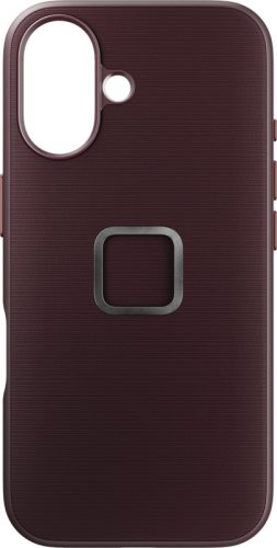 Peak Design Everyday Fabric iPhone 16 Standard Okostelefon Tok - Bordó