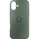 Peak Design Everyday Fabric iPhone 16+ Okostelefon Tok - Zöld