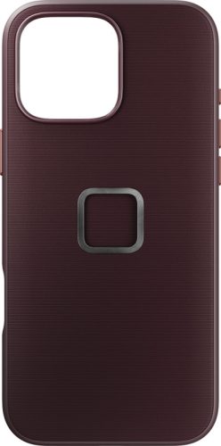Peak Design Everyday Fabric iPhone 16 Pro Max Okostelefon Tok - Bordó
