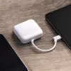 PGYTECH CreateMate Memóriakártya Olvasó Tok Magas Sebességű Mini Ivory (fehér)