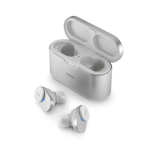 Philips Fidelio T1WT/00 vezeték nélküli fülhallgató TWS, ANC, BT 5.2 (fehér)