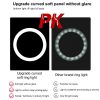 PULUZ 26cm LED körfény körlámpa VLOG ringlight