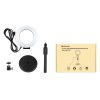 PULUZ 12cm RGB Színes LED Körfény körlámpa Ringlight