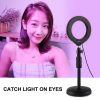 PULUZ 12cm RGB Színes LED Körfény körlámpa Ringlight