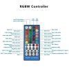 PULUZ 26cm RGB Színes LED Körfény körlámpa Ringlight 