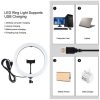 PULUZ 30cm LED Körfény körlámpa Ringlight