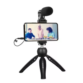   PULUZ Live Broadcast Smartphone Video Vlogger készletek (fekete)