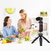 PULUZ Live Broadcast Smartphone Video Vlogger készletek (fekete)