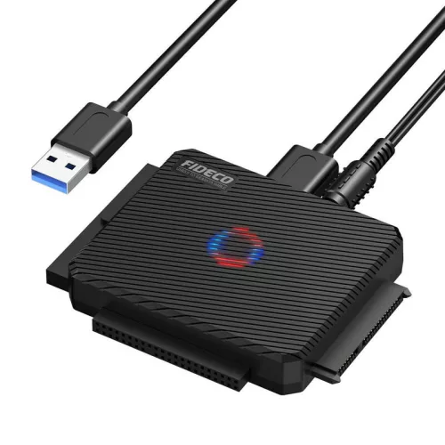 FIDECO USB 3.0 SATA IDE HDD/SSD Adapter 2.5"/3.5" (PL03)