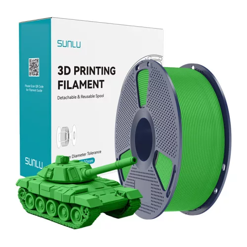 Sunlu Filament PLA+ nagy sebességű (zöld)