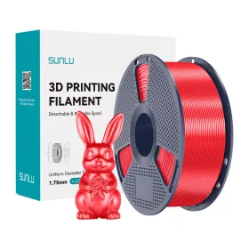 Sunlu PLA+ selyemszál (piros)