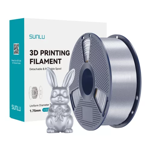 Sunlu PLA+ Silk szál (ezüst)
