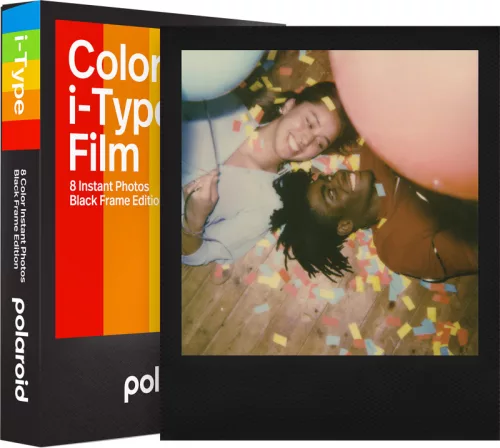 Polaroid I-Type színes film - fekete keretes kiadás
