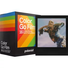   Polaroid Go fekete keretes színes film - dupla csomag, 16 felvétel