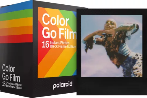 Polaroid Go fekete keretes színes film - dupla csomag, 16 felvétel