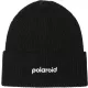 Polaroid beanie sapka - fekete