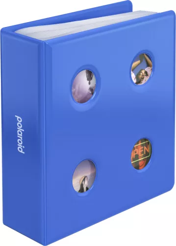 Polaroid Go nagy, puffos fotóalbum - kék