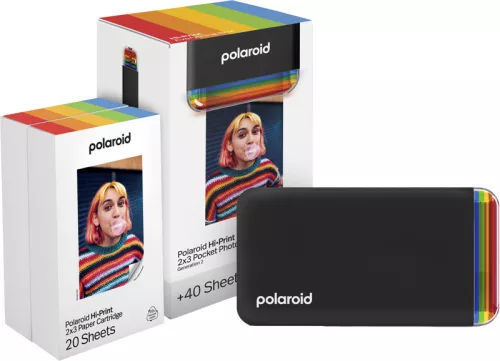 Polaroid Hi-Print Gen 2 fotónyomtató (E-box) - fekete