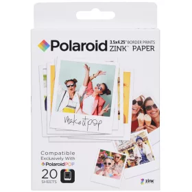   Polaroid Instant ZINK fotópapír 3,5×4,25" - Pop 20 db