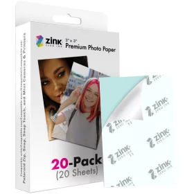   Polaroid ZINK Media 2x3" fotópapír - 20 darabos csomag