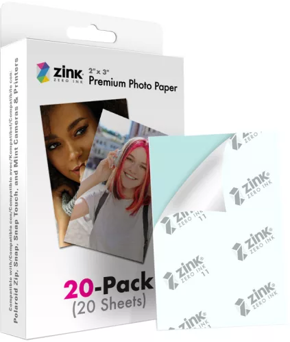 Polaroid ZINK Media 2x3" fotópapír - 20 darabos csomag