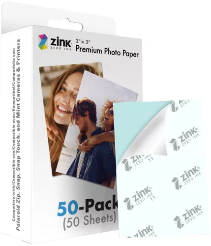 Polaroid ZINK Media 2x3" fotópapír - 50 darabos csomag