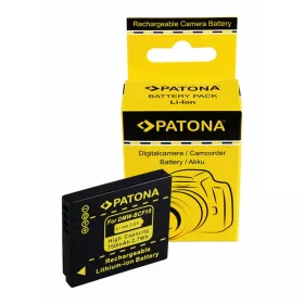   Patona Panasonic DMW-BCF10 BCF10E akkumulátor 750 mAh - DMC-FT1 FS7 FS25 FX40 FX550