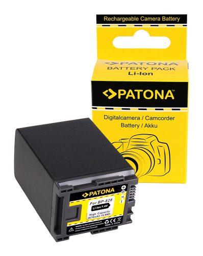 PATONA Canon BP-828 BP-827 akkumulátor 2670 mAh - Canon BP828 BP827 Canon XA20 XA25