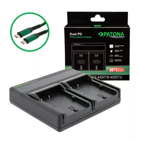 PATONA Premium Dual PD Performance töltő Canon BP-511