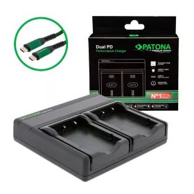 PATONA Premium Dual PD Performance töltő Fuji NP-40
