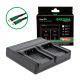 PATONA Premium Dual PD Performance töltő Olympus Li-40B készülékhez USB-C