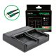 PATONA Premium Dual PD Performance töltő Panasonic CGA-S007E készülékhez USB-C 
