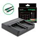 PATONA Premium Dual PD Performance töltő Minolta NP-900-hoz USB-C bemenettel/kimenettel együtt