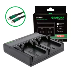   PATONA Premium Dual PD Performance töltő Nikon EN-EL1  - USB-C