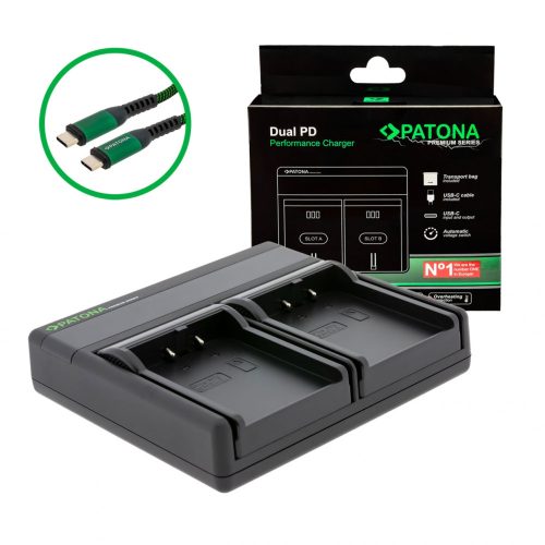PATONA Premium Dual PD Performance töltő Nikon EN-EL2 - USB-C