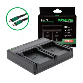   PATONA Premium Dual PD Performance töltő a Samsung SLB-0937 készülékhez USB-C bemenettel/kimenettel együtt
