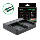 PATONA Premium Dual PD Performance töltő Pentax D-LI90 fényképezőgéphez USB-C bemenettel/kimenettel együtt