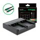 PATONA Premium Dual PD Performance töltő Casio NP-110 készülékhez USB-C bemenettel/kimenettel együtt