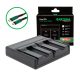 PATONA Premium Dual PD Performance töltő Canon NB-9L-hez USB-C bemenettel/kimenettel együtt