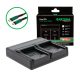 PATONA Premium Dual PD Performance töltő Panasonic DMW-BCK7 készülékhez USB-C bemenettel/kimenettel együtt