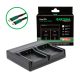 PATONA Premium Dual PD Performance töltő a Sanyo DB-L40A készülékhez USB-C bemenettel/kimenettel együtt