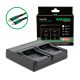 PATONA Premium Dual PD Performance töltő Canon NB-11L-hez USB-C bemenettel/kimenettel együtt