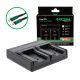PATONA Premium Dual PD Performance töltő Canon BP-718-hoz USB-C bemenettel/kimenettel együtt